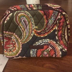 Vera Bradley Paisley Quilted Cosmetic Bag